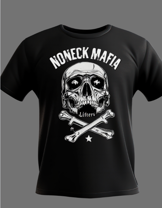 No Neck Skull Tee