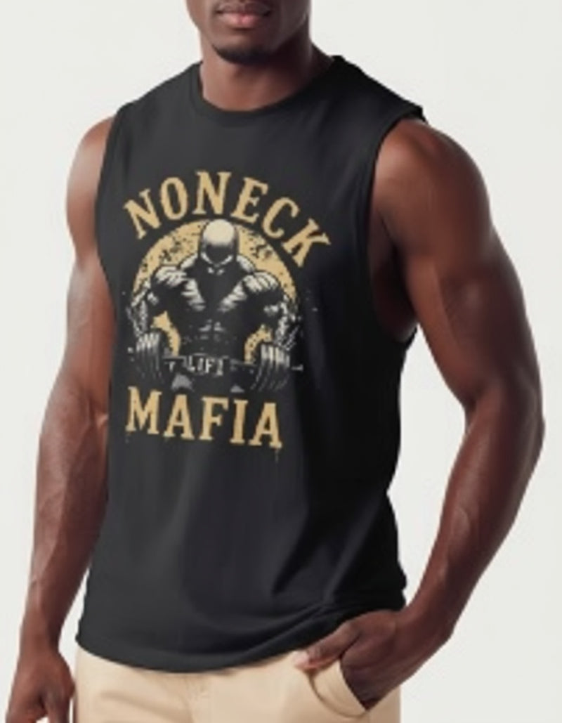 No Neck Mafia Muscle Shirt
